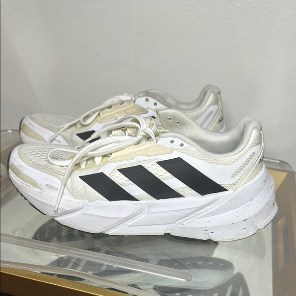 adidas White and Black adistar Shoes - Picture 3 of 5